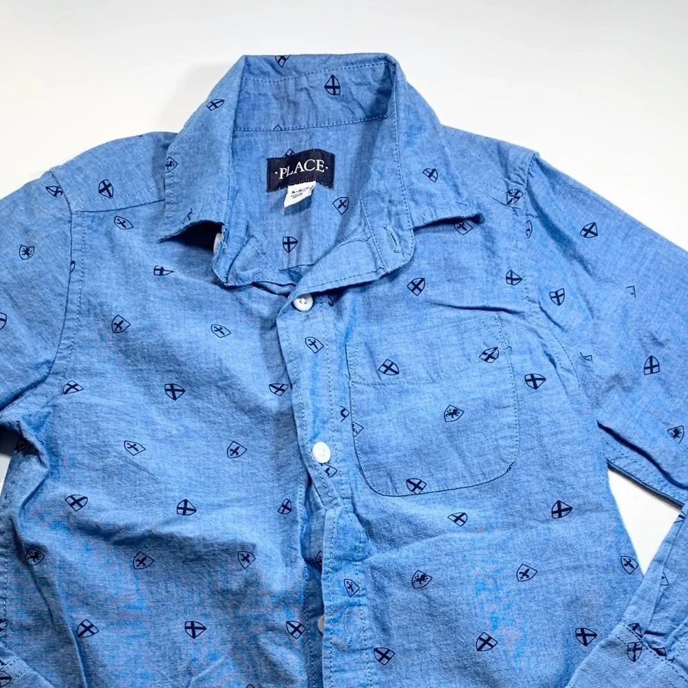 Children’s Place | Button Down Shirt S 5/6 Long Sleeve Top Dressy